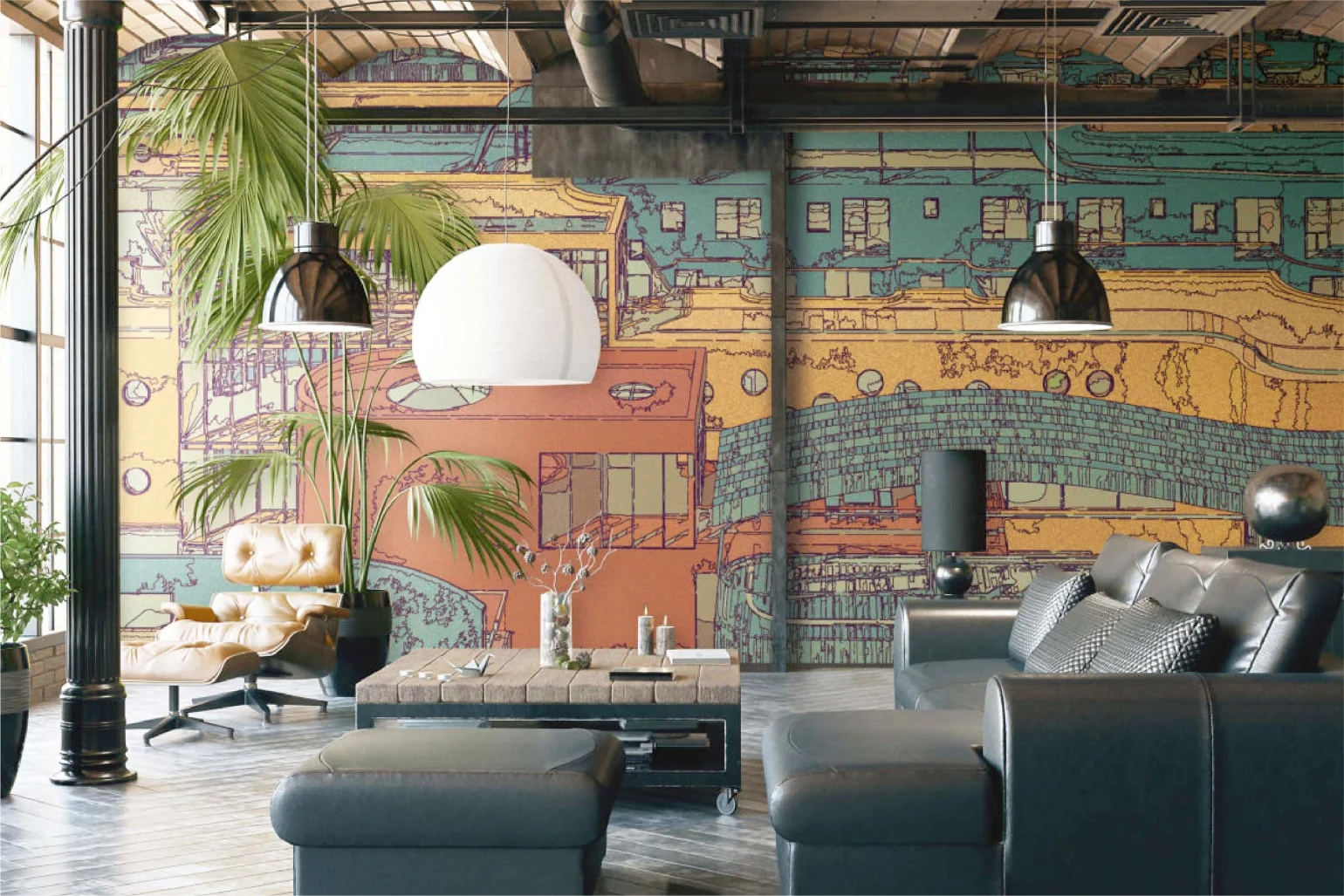 Wallpaper by marburg Avanguard